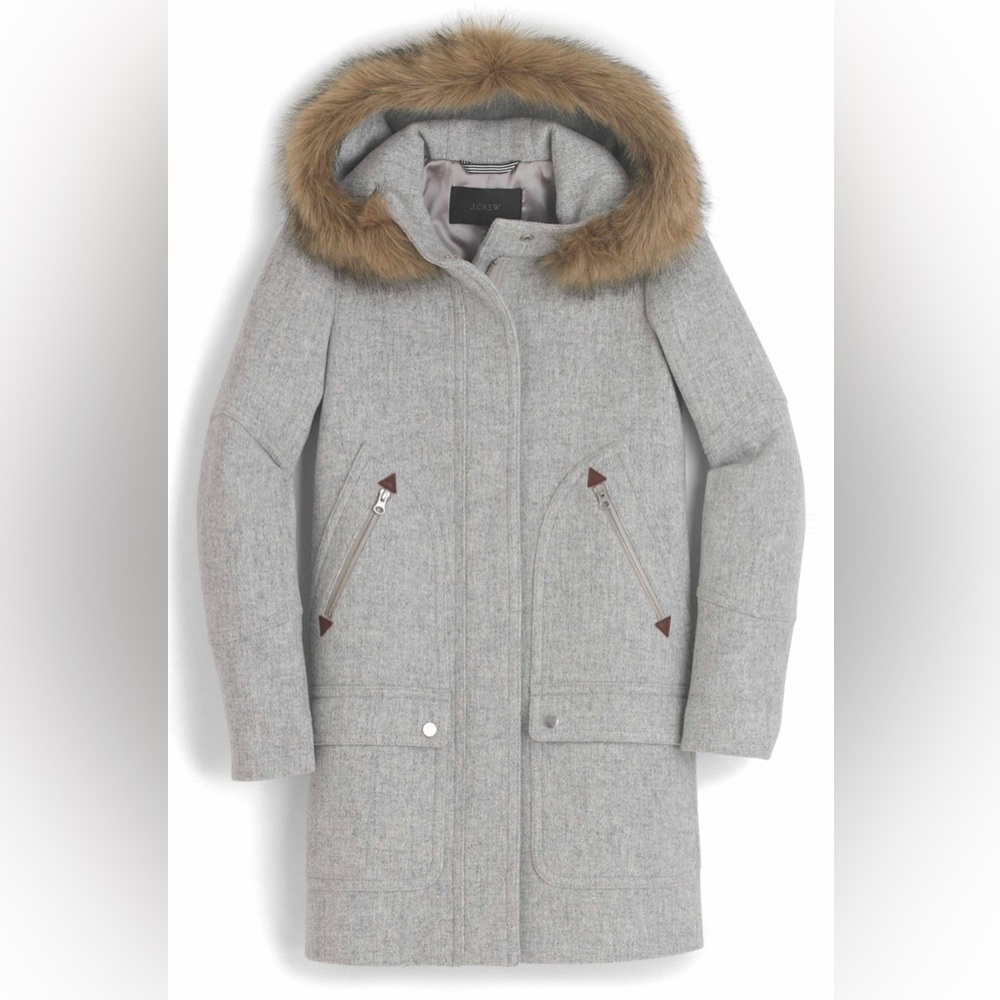 J crew chateau parka